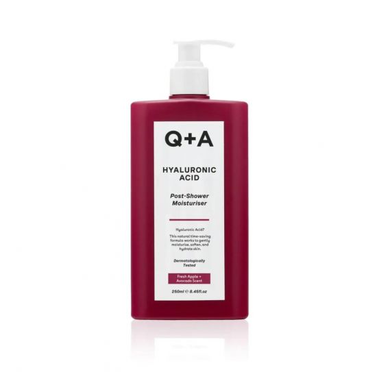 Средство для интенсивного увлажнения влажной кожи Q+A Hyaluronic Acid Post-Shower Moisturiser