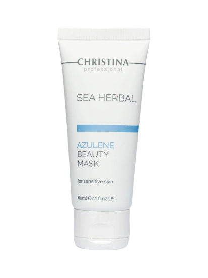 Маска красоты на основе морских трав Christina Sea Herbal Beauty Mask Azulene for Sensitive Skin