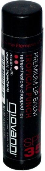 Бальзам для губ "Тропический пунш" Giovanni Premium Lip Balm Chai Tropical Punch SPF 35