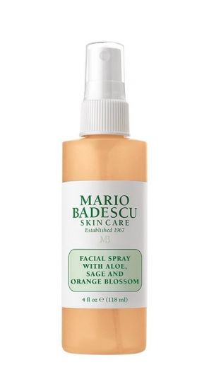 Спрей для лица с алоэ, шалфеем и цветком апельсинового дерева Mario Badescu Facial Spray With Aloe, Sage and Orange Blossom