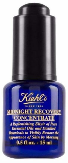Ночной восстанавливающий концентрат для лица Kiehls Midnight Recovery Concentrate 15 мл