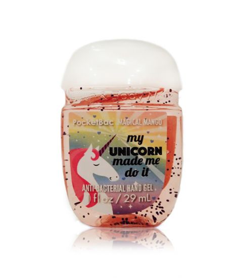 Антибактериальный гель для рук Bath & Body Works PocketBac My Unicorn Made Me Do It (Magical Mango) 