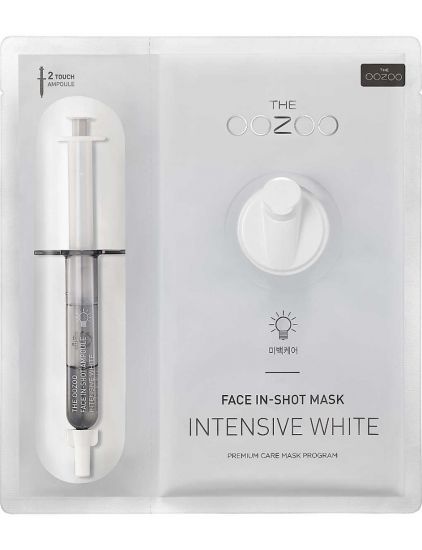 Відновлююча маска THE OOZOO Face In-Shot Mask Intensive White