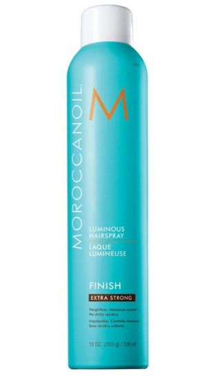 Сяючий лак для волосся екстра сильної фіксації Moroccanoil Luminous Hairspray Finish Extra Strong