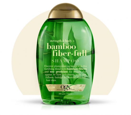 Шампунь для тонкого волосся OGX Bamboo Fiber-Full