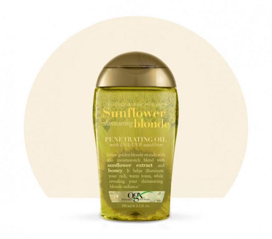 Масло для волосся OGX Sunflower Blonde Penetrating Oil
